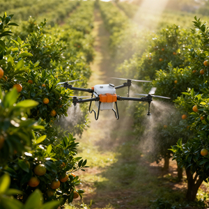 Dron Pulverizador Agrícola de 4 Ejes y 70L, UAV de Alta Resistencia con Carga Útil de 70 kg, Ancho de Pulverización de 6 a 9 m, Eficiencia de 1 a 3 Acres por Minuto, Batería de 40000 mAh y 18S - Product Image 2