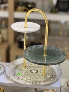 Support à gâteau en marbre - Product Image 2