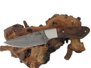 Cuchillo de caza de acero de Damasco hecho a mano de alta calidad para revendedores - Product Image 5