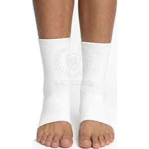 Protector de Tobillo de Algodón Cómodo, Duradero, Acolchado, Antideslizante, Transpirable, con Cierre de Tirón, para Entrenamiento de Artes Marciales, Práctica y Ejercicio - Product Image 5