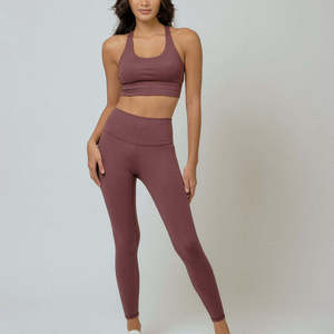 Conjunto de Yoga para Mujer, Tallas Grandes, Transpirable, Ligero, de Secado Rápido, 100% Algodón, Precio al por Mayor, Nuevo Diseño, Personalizable - Product Image 6