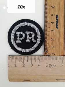 Patch brodé thermocollant en forme d'étoile avec feutre non tissé noir en PU et fil argenté pour vêtements - Product Image 6