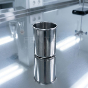 Vaso de Acero Inoxidable con Acabado Espejo, Recipiente Resistente para Líquidos de Laboratorio - Product Image 2
