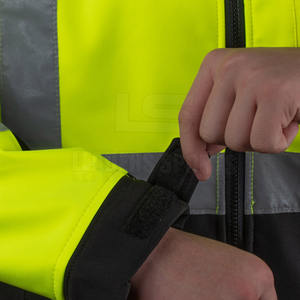 Chaqueta Reflectante Desmontable de Invierno, Protección de Seguridad, Ropa de Trabajo Impermeable, Chaqueta de Seguridad para la Lluvia con Múltiples Bolsillos - Product Image 4