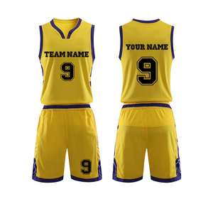 Camiseta de Baloncesto Rosa de Secado Rápido, Uniformes con Logotipo Personalizado, Conjunto de Uniforme de Baloncesto Reversible, Pantalones Cortos para Hombre - Product Image 1