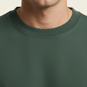 Premium Blank Cotton T <b>Shirt</b> <b>Men</b> Heavyweight Oversized Crew Neck Private Label Manufacturer - Product Image 6