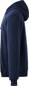 Sweat à capuche chaud en molleton de coton pour homme avec cordon de serrage réglable, séchage rapide et respirant, style streetwear, avec poches - Product Image 2