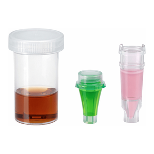 Gobelets et flacons à échantillons de sang jetables en PS pour analyseurs automatisés - Product Image 1