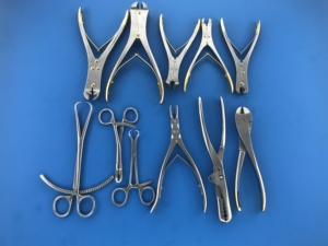 Pinza Cortadora de Alambres, Pinzas Ortopédicas Básicas para Sujetar Huesos, Juego de 11 Piezas - Product Image 5