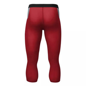 Nouveaux Leggings de Yoga Slim Fit pour Hommes, Compression, Course à Pied, Sport, Fitness, Coton/Fibre de Bambou, Taille Élastique, Séchage Rapide, Longueur Complète - Product Image 5