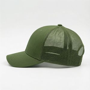 Gorra de Béisbol Color Verde Oliva, Gorra Regular para Mujer, Estilo Informal, para Uso Diario, Elegante y Adaptable, de Algodón que Absorbe el Sudor - Product Image 3