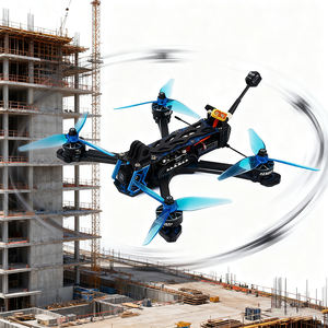 Drone FPV léger avec un poids de 300 g et une empattement de 98 mm pour une agilité accrue, drone professionnel de photographie aérienne avec H264 - Product Image 4