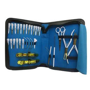 Kit d'outils pour extensions de cheveux avec aiguilles à crochet, métier à boucler et pinces pour l'installation de perruques synthétiques - Product Image 5