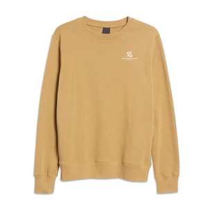 Sweat-shirts pour hommes en coton épais respirant, couleurs personnalisées, couleur unie, logo personnalisé, style décontracté à col rond 2026 - Product Image 5