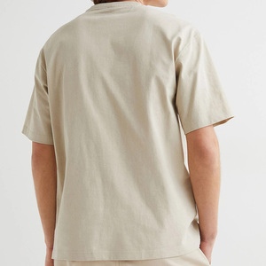 Custom Men's Oversized Streetwear Tshirt <b>Thick</b> 100% Cotton Drop Shoulder <b>T</b>-<b>shirts</b> 250gsm Plus Size Heavyweight <b>T</b> <b>Shirt</b> For Men - Product Image 2