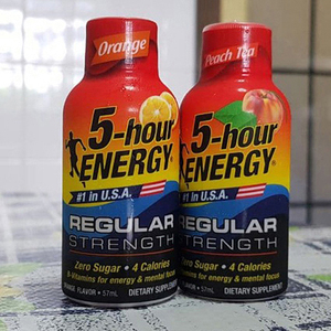 Bebida Energética 5-hour ENERGY Shot Regular Strength Sabor Naranja 1.93 Onzas (Paquete de 12) - Product Image 1