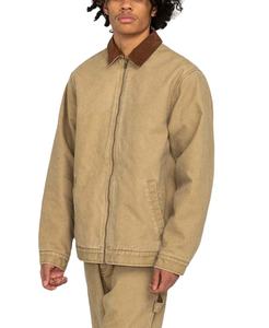 แจ็กเก็ตทำงานมีซิปงานคาร์เพนเตอร์แนววินเทจขนาดพลัสไซส์ - Product Image 2