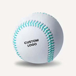 Custom Logo Professional High Performance Soft Lightweight Durable Baseball Games Tournaments <b>Ball</b> Leather Material - Product Image 6