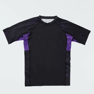 Wholesale Custom Logo Long Sleeve Rashguard Men <b>Printed</b> <b>Surf</b> Sports Spandex UPF 50+ BJJ Breathable Quick Dry Athletes - Product Image 2