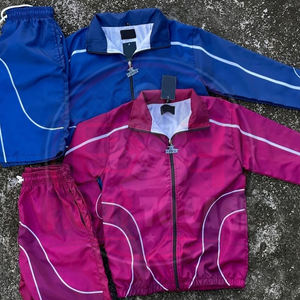 Buen Proveedor, Nueva Llegada, Conjunto de Pantalones Cortos y Chaqueta con Cierre de Alta Calidad para Hombre, Traje Deportivo, Logotipo Personalizado, Conjuntos Memory - Product Image 6