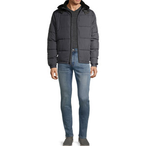 Nouvelle Arrivée 2026 – Doudoune Homme Hiver Effet Mat Épaisse, Manteau Bulle Streetwear Chaud à Capuche – Vente en Gros OEM - Product Image 3