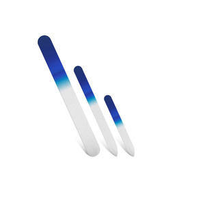 Precio de fábrica: Limas de uñas de cristal de colores, a granel, con punta afilada, logotipo personalizado, limas de cristal nano translúcidas para uñas naturales. - Product Image 5