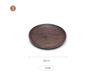 Hammont Wooden <b>Nested</b> Serving Trays 5 Piece Rectangular Tray Set with Cut-Out Handles Perfect for Crafts Kitchen & Dining Decor - Product Image 3