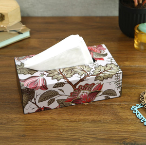 Boîte à mouchoirs en bois classique faite à la main avec impression émaillée, taille et design personnalisés, en vente chaude - Product Image 6