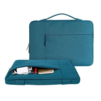 Vente flash - Housse pour ordinateur portable en néoprène imperméable, 15,6 pouces, grande capacité, sac de voyage pour femmes et hommes avec bandoulière