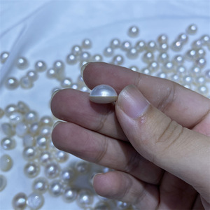 Cuentas Sueltas de Perla de Agua de Mar Natural de 12-13 mm, Color Blanco Caballo, de Semir Jewelry, con Fuerte Brillo y Microdefectos, para Manualidades, Cuentas de Espejo Dispersas - Product Image 4