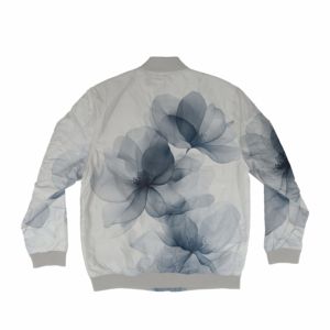 Custom Made Sublimation Lightweight <b>Zip</b>-<b>Up</b> Varsity Bomber <b>Jacket</b> with Customizable Design Unisex Winter Polyester/Cotton - Product Image 2