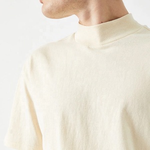 Men's Solid Color Short Sleeve Knitted T-<b>Shirt</b> 100% Cotton Regular Fit Summer Casual O-Neck Pullover Top - Product Image 6