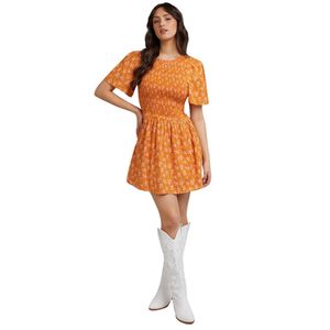 Vestido Mini Floral para Mujer, Vestido Casual de Verano con Volantes - Product Image 3
