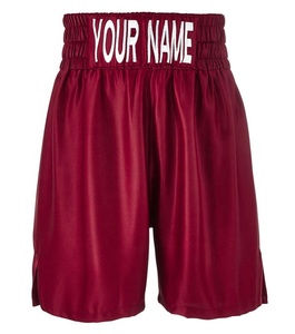 Boxer personnalisé, short de combat, couleur bleue, au meilleur prix - Product Image 1