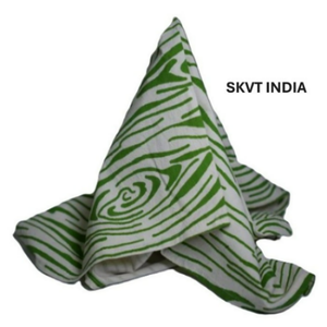 High Quality Woven 100% Cotton <b>Kitchen</b> Tea <b>Towel</b> Custom Logo Green Pattern Hypoallergenic Soft Absorbent Quick Dry Eco-Friendly - Product Image 1