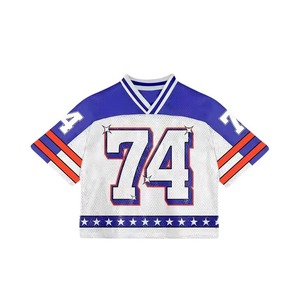 Camiseta Deportiva de Malla Corta y Holgada para Fútbol Americano - Product Image 4