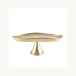 Stylish New Design <b>Cake</b> Pastry Serving <b>Stand</b> In <b>Marble</b> And Metal <b>Cake</b> <b>Stand</b> For Wedding Dessert Party Tabletop Use - Product Image 3