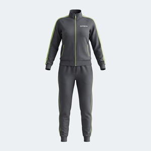 <b>Women's</b> Light Blue <b>White</b> Color Block Tracksuit Set Full Zipper Stand Collar Sporty <b>Joggers</b> with Side Pockets Spring Wear - Product Image 5