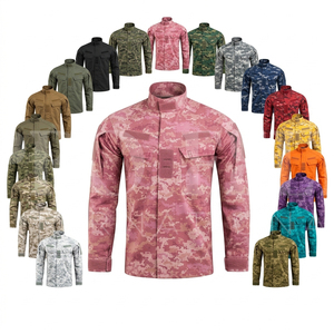 Chemise de travail respirante à manches longues, style uniforme, camouflage numérique personnalisé haute performance, multi-poches, pour l'extérieur - Product Image 1