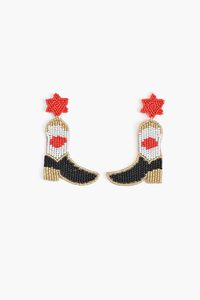 16. Wholesale Handmade Statement Embroidery <b>Earrings</b> with Multicolor Bead Details for Fashion Boutiques and Designer Jewelry Bus - Product Image 5