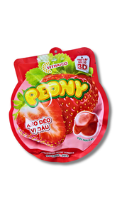 OEM ODM Halal 150g Caramelos de Goma Masticables Suaves y Jugosos con Sabor a Melocotón, Etiqueta Privada, Fábrica Busca Distribuidores - Product Image 2