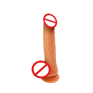 Dildo Manuale in Silicone Morbido con Forte Ventosa, Plug Anale a Forma Realistica, Impermeabile, Portatile, Giocattolo Sessuale <span class=keywords><strong>per</strong></span> Donne <span class=keywords><strong>Principianti</strong></span> - Product Image 2