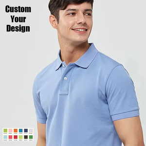 Camiseta de Golf de Algodón de Alta Calidad para Hombre, Fabricada al por Mayor, con Logotipo Bordado Personalizado, Diseño Impreso, Patrón Gráfico, Camiseta Polo para Hombre - Product Image 6