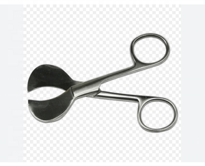 Tijeras para cordón umbilical Busch de alta calidad, modelo americano, manuales, de acero inoxidable con material plástico, de Dentavex - Product Image 2