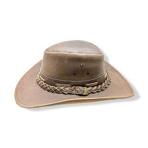 Cinturón de Cuero Genuino para Hombre de Primera Calidad, Hecho a Medida y Disponible al por Mayor, Color Marrón - Product Image 2