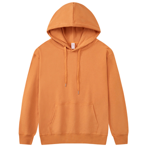 Sweat-shirt à capuche de qualité supérieure, couleur unie, en molleton, coupe classique, style décontracté, saison automne, manches longues, avec poche. - Product Image 4