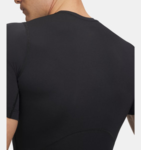 เสื้อยืดคอมเพรสชั่น ShadowFlex StealthCore Performance Shirt Blackout Muscle Fit Top EliteSkin Compression Wear TitanFit Active Tee - Product Image 3