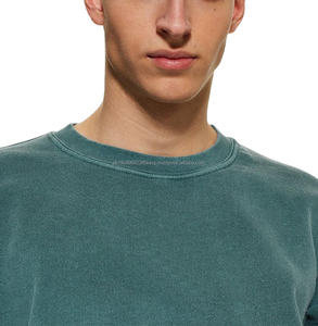 Top tendance ample plaine tenue décontracté hommes sweat fabriqué au Pakistan sweat personnalisé meilleure qualité sweats pour adultes - Product Image 4