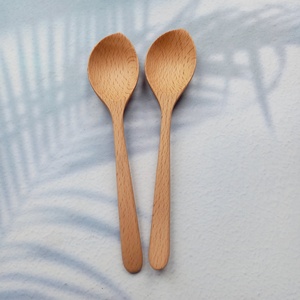 Eco Friendly Kitchen Accessories Mixing And Cooking Wooden <b>Spoon</b> Long Handle Wood Soup Serving <b>Spoons</b> In Bulk - Product Image 1