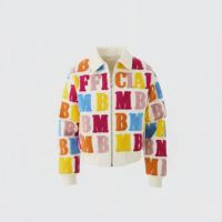 Blouson universitaire personnalisé en laine avec broderies chenille et patchwork, style court, respirant, vente en gros OEM, directement de l'usine